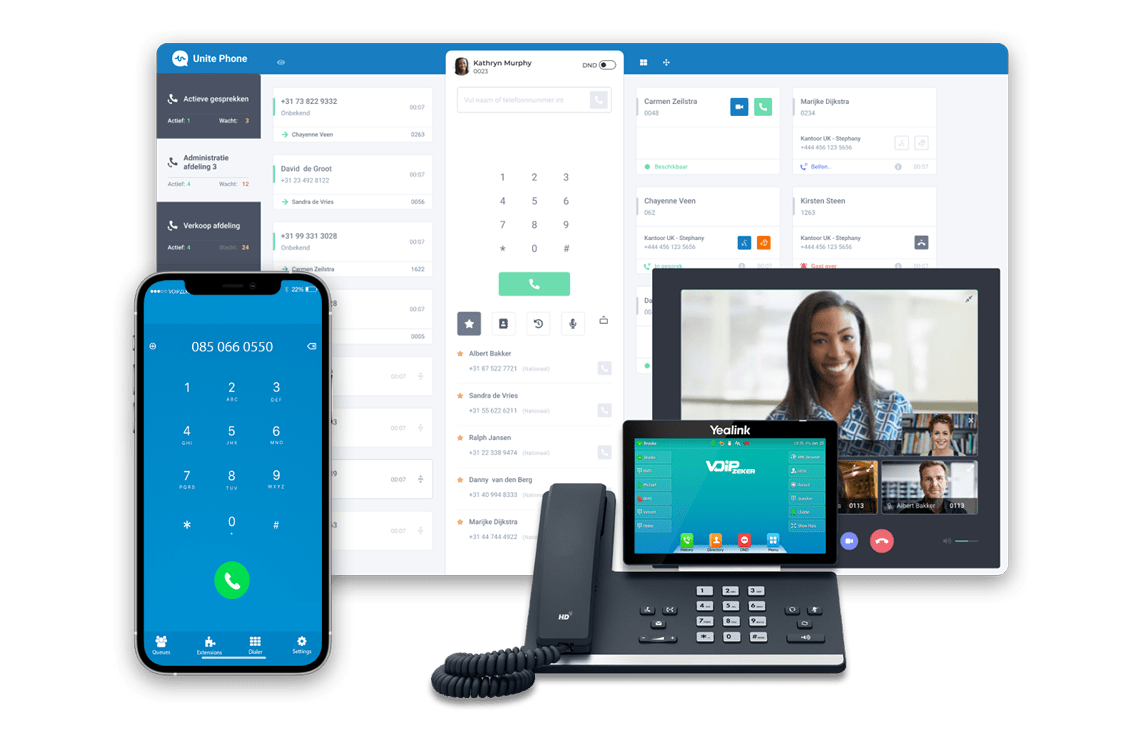 Unite Phone vaste telefonie