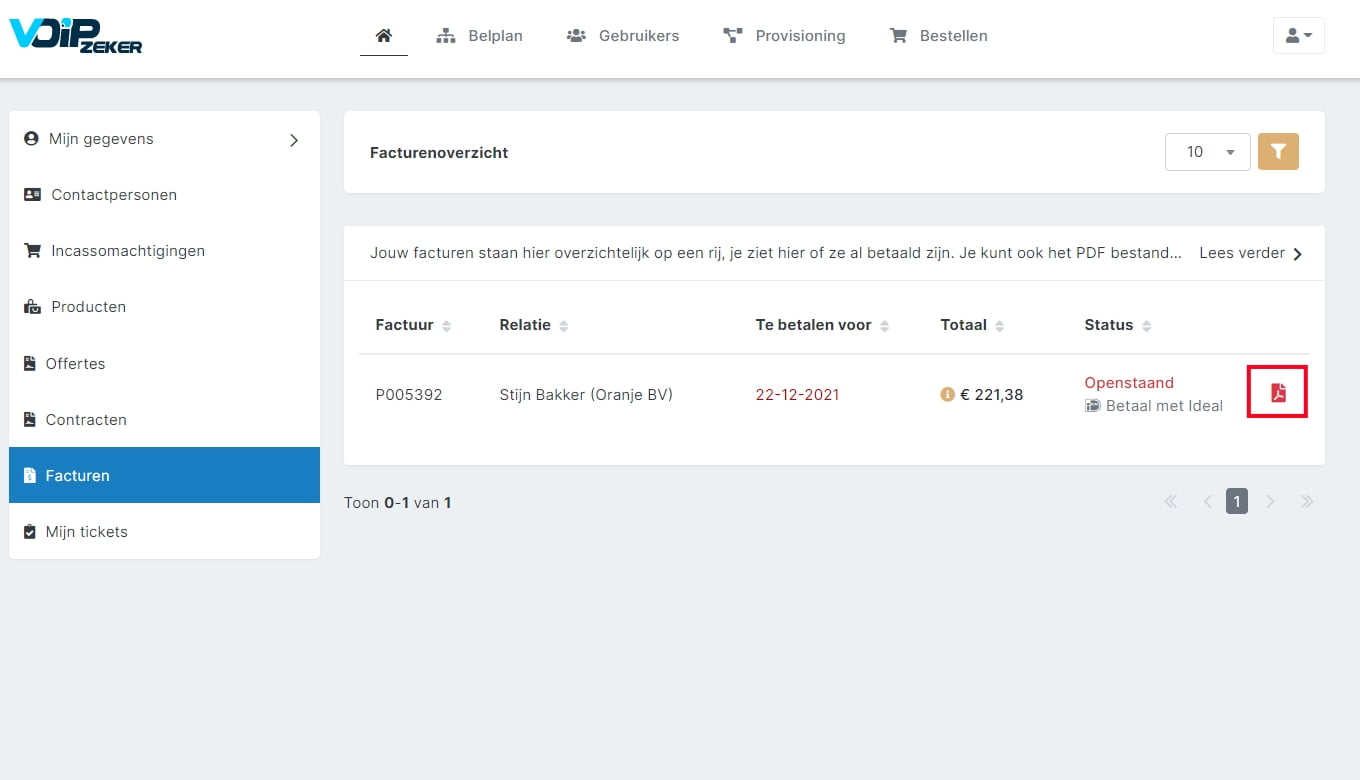 Facturatie online 5