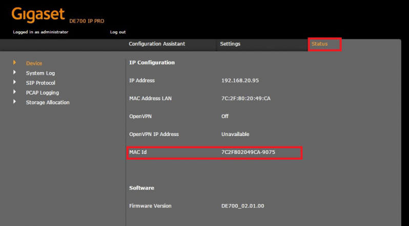 Gigaset DE700 IP Pro 8