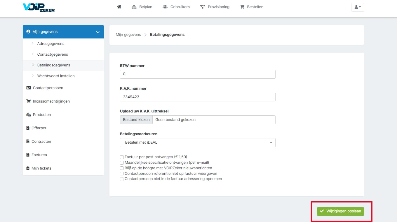 adressering contactpersoon 1