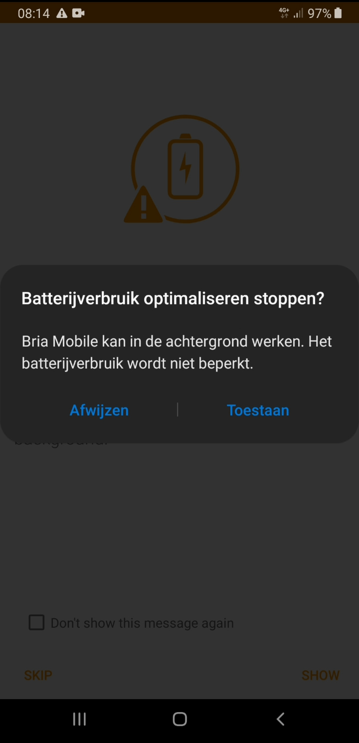 bria android 7