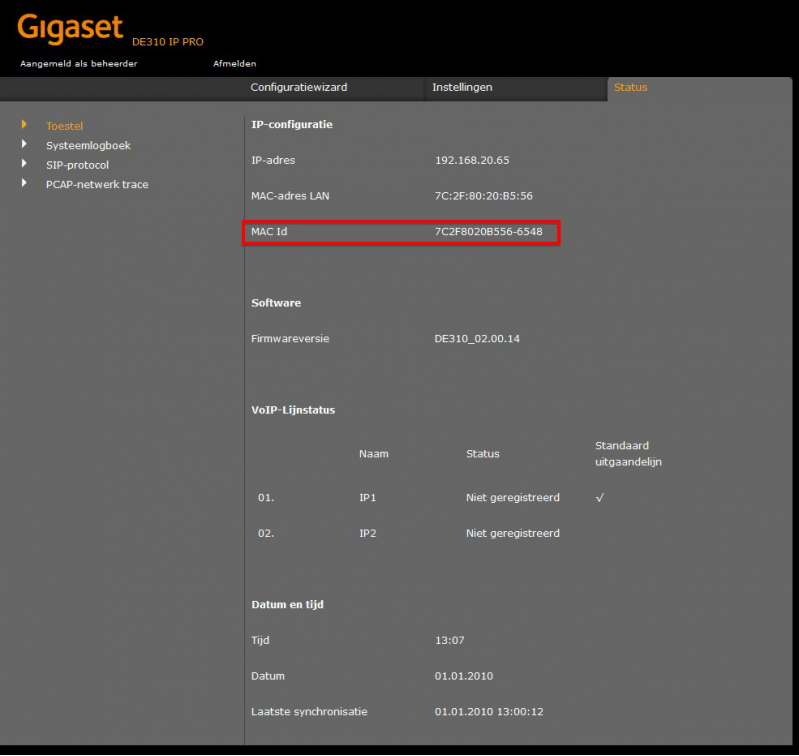 Gigaset DE310 IP Pro 5
