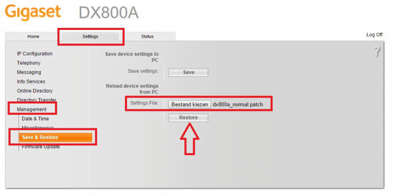 Gigaset DX800 12