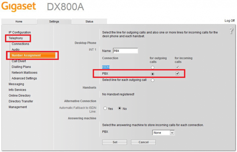 Gigaset DX800 13