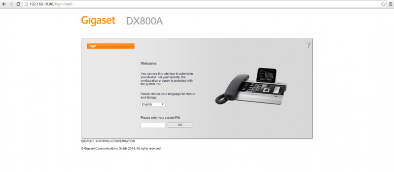 Gigaset DX800 5