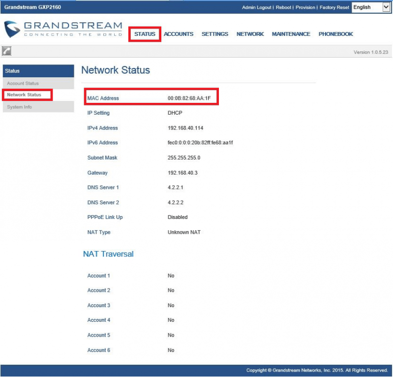 Grandstream GXP 13