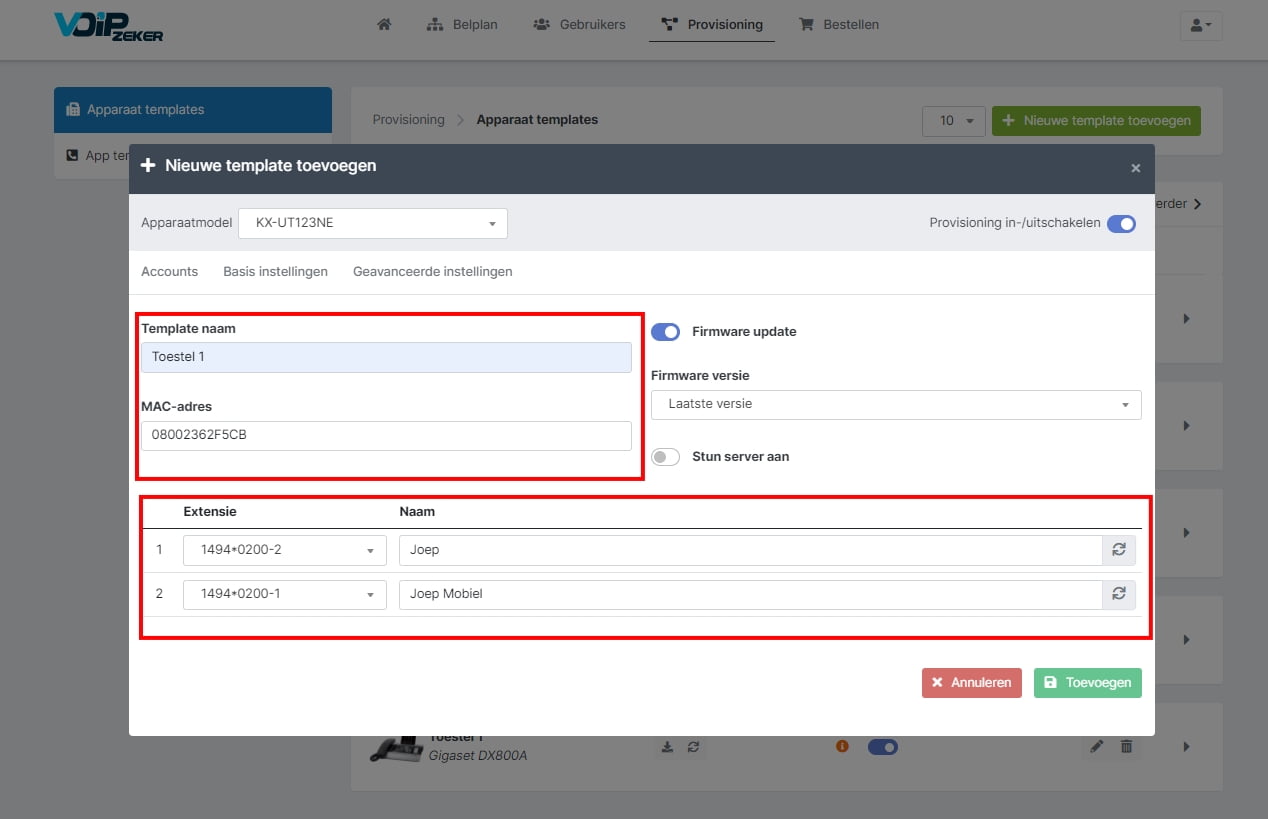 provisioning 1. 3