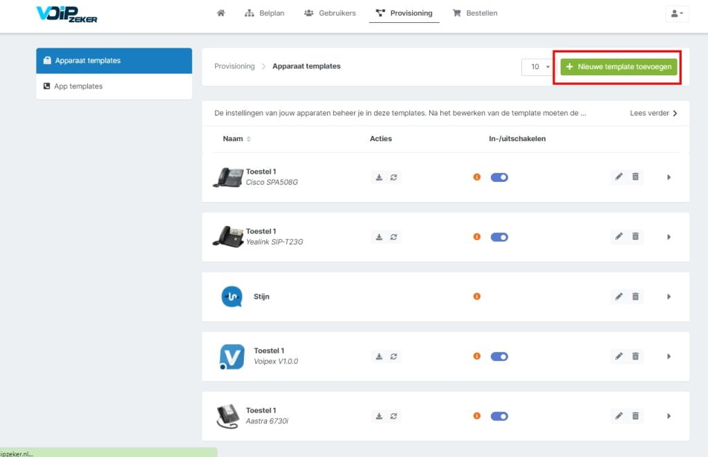provisioning 5. 1