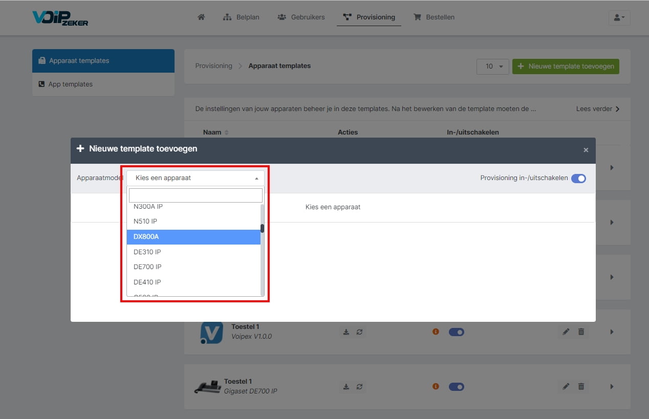 provisioning 6. 2