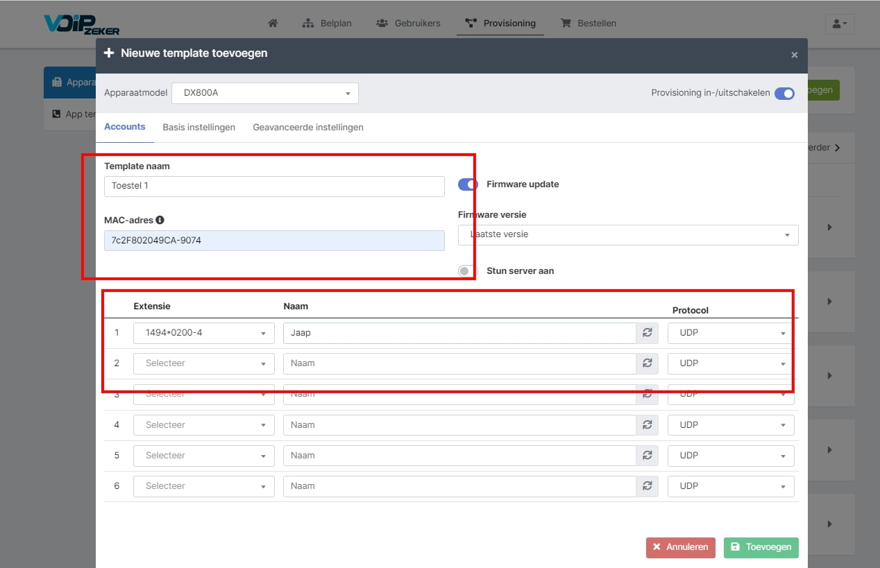 provisioning 6. 3
