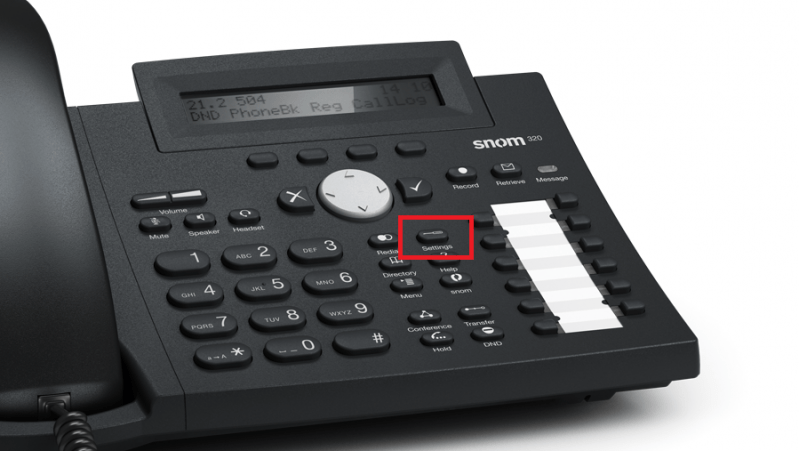 Snom 320 1