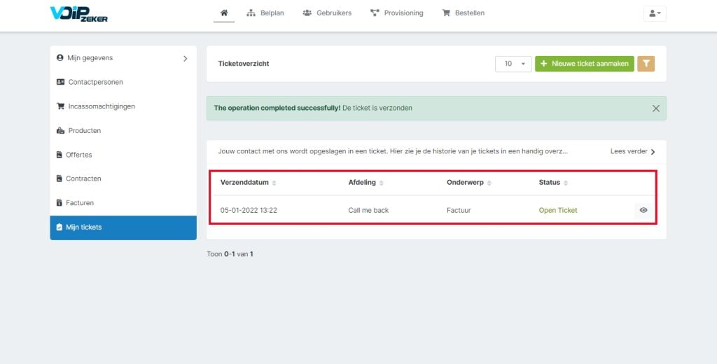 ticketsysteem