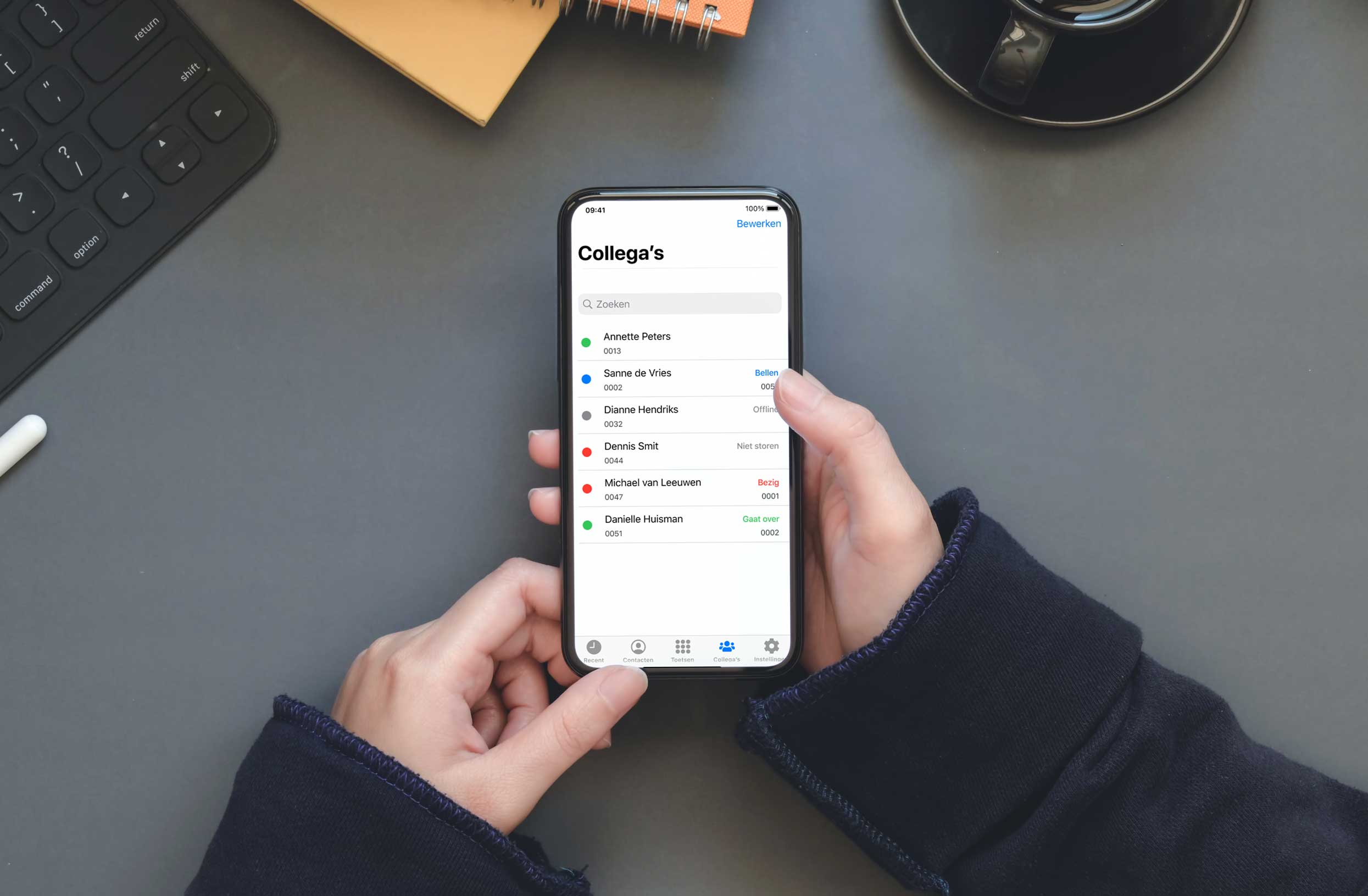 Zakelijk telefoonnummer
