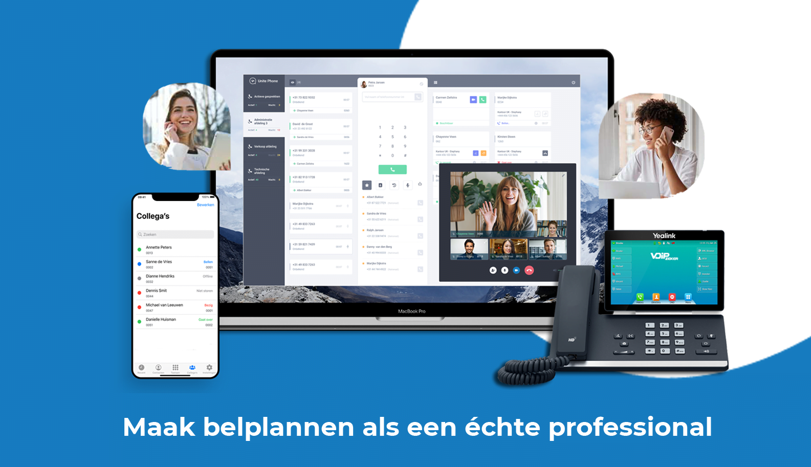 Zakelijke VoIP telefonie