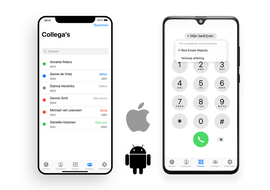 United Phone app