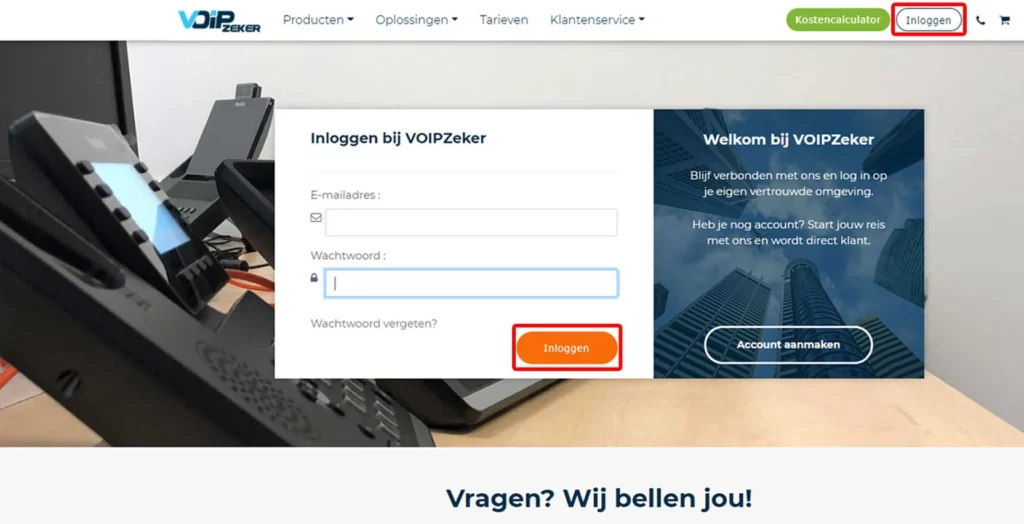 openingstijden voicemail instellen
