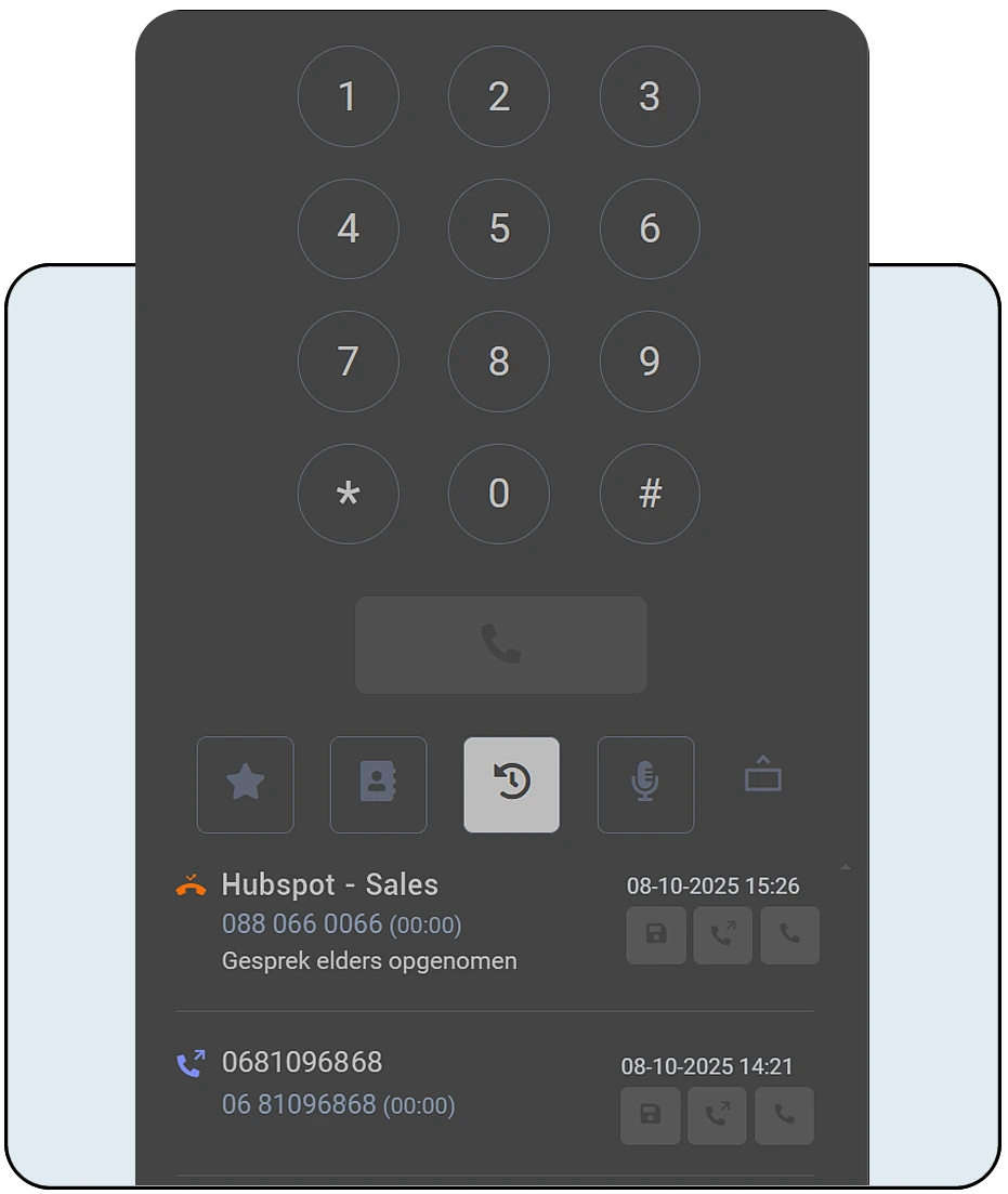 Vervanger voor webphone