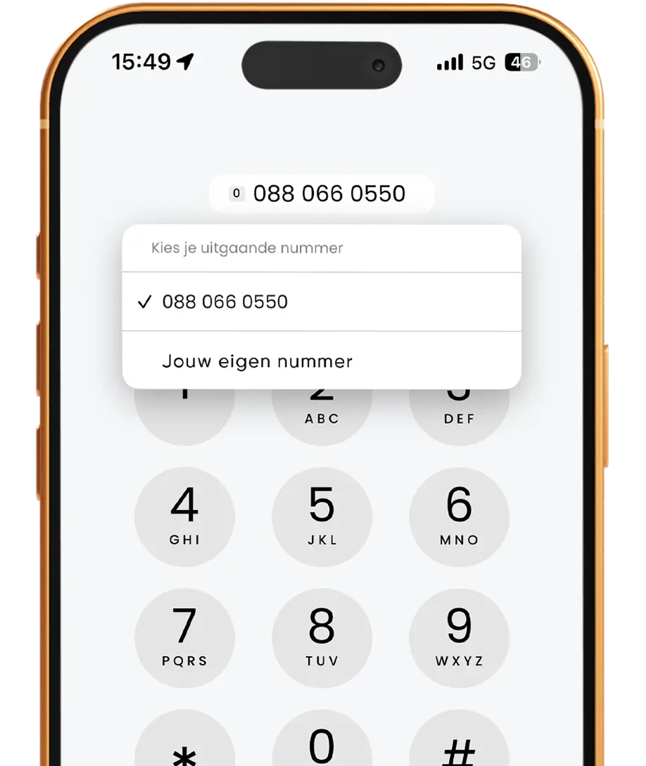 mobiele app caller id