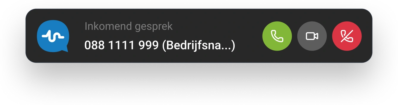 Inkomend gesprek