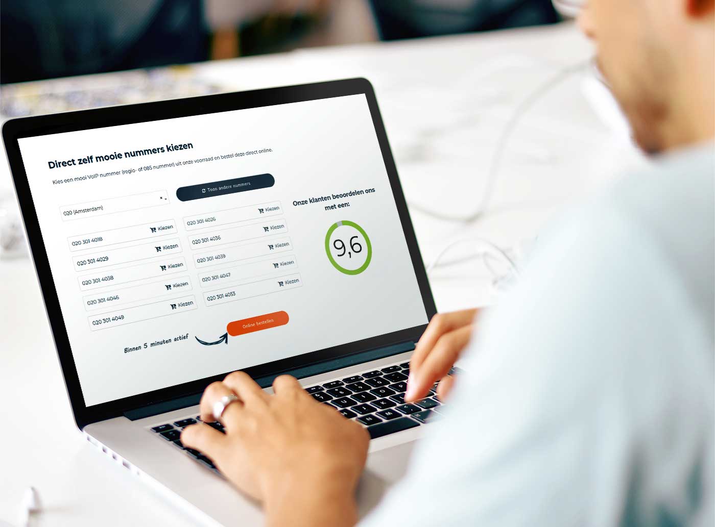 033 netnummer aanvragen voip