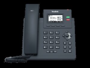 1 Yealink SIP-T31P VoIP telefoon