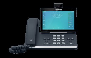 2 Yealink SIP-T58A VoIP telefoon + EXP50 LCD Expander