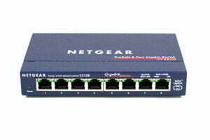 2 Netgear ProSafe GS108GE 8 Poort Gigabit Switch