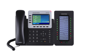 Grandstream GXP2140 + GXP2200EXT VoIP telefoon
