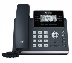 1 Yealink SIP-T42U VoIP Telefoon