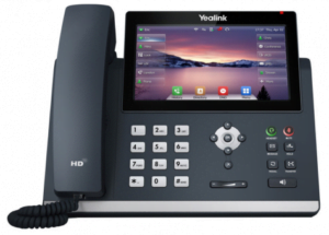 1 Yealink SIP-T48U VoIP telefoon
