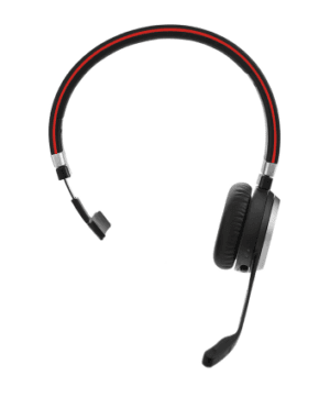 1 Jabra Evolve 65 TE UC Mono Bluetooth headset