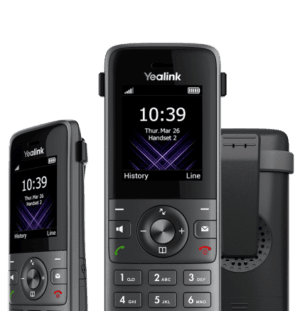 2 Yealink W73H Dect handset